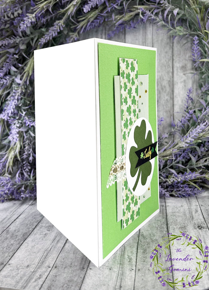 Handmade St Patricks Day Shamrock Card 3