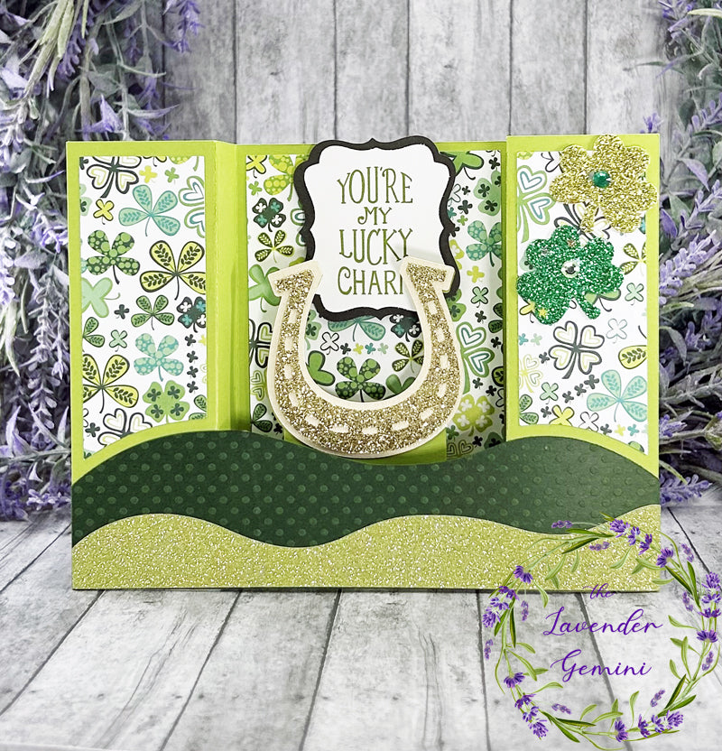 Handmade St Patricks Day 3D Shadow Card 2