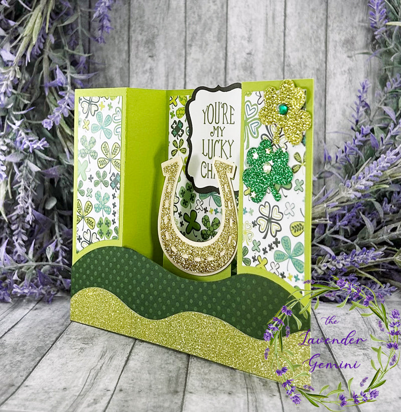 Handmade St Patricks Day 3D Shadow Card 2