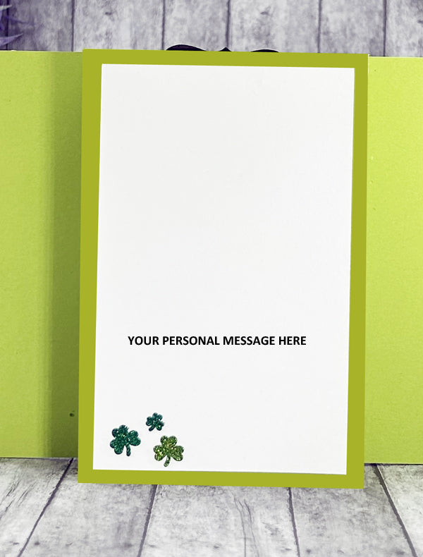 Handmade St Patricks Day 3D Shadow Card 2