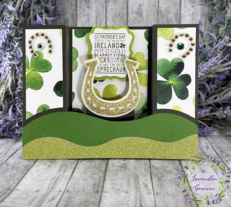 Handmade St Patricks Day 3D Shadow Card 4