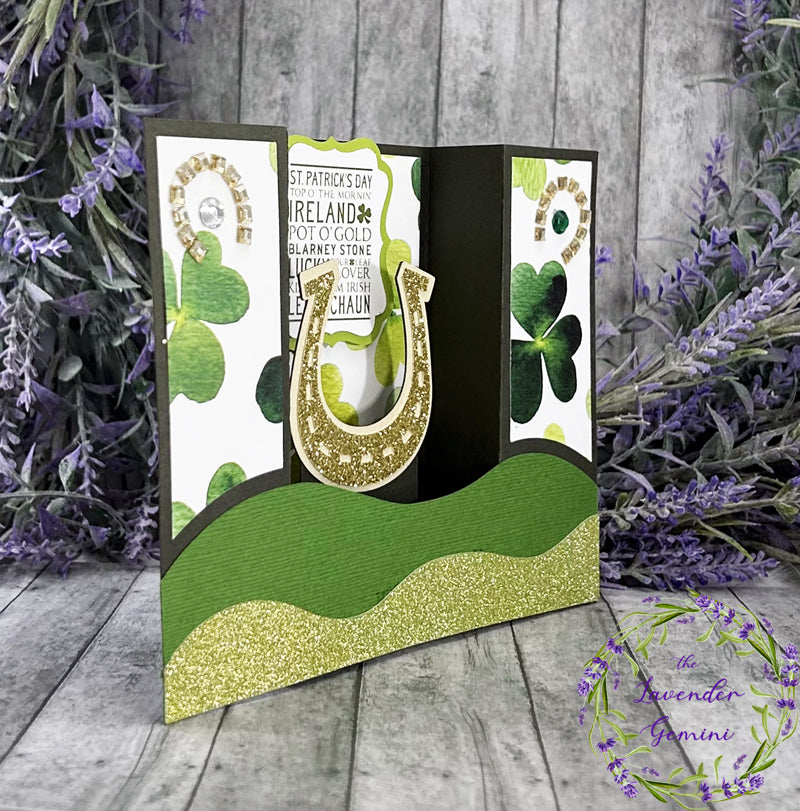 Handmade St Patricks Day 3D Shadow Card 4