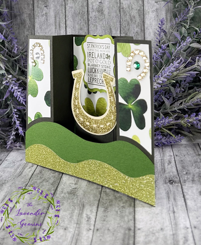 Handmade St Patricks Day 3D Shadow Card 4