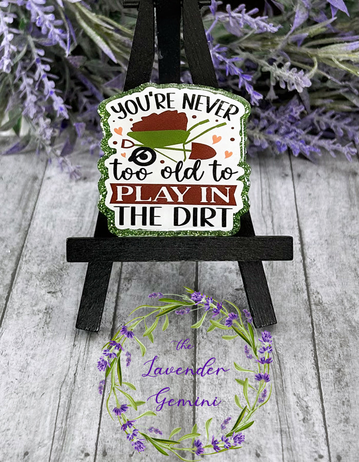 2 inch Gardener Quote Magnet