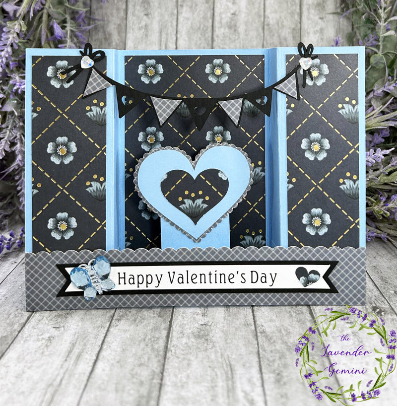 Handmade Valentines Day Hearts 3D Shadow Card 5