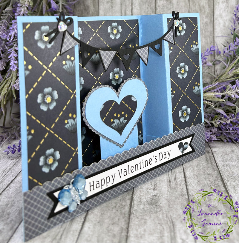 Handmade Valentines Day Hearts 3D Shadow Card 5