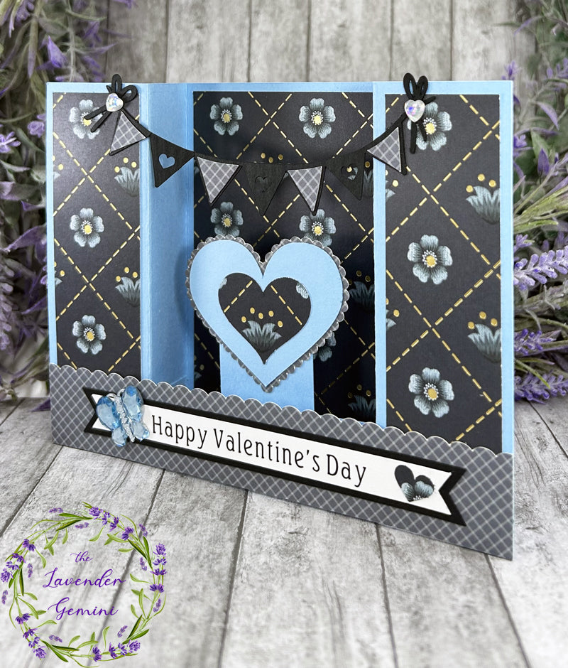 Handmade Valentines Day Hearts 3D Shadow Card 5