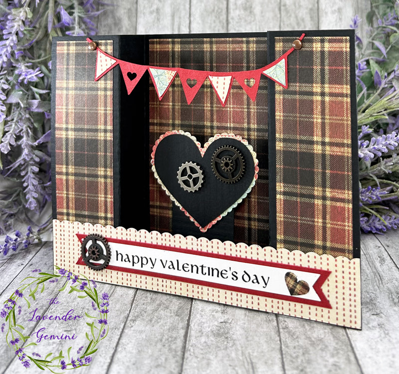 Handmade Valentines Day Hearts 3D Shadow Card 7