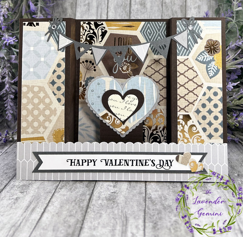 Handmade Valentines Day Hearts 3D Shadow Card 8