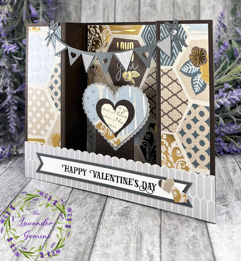 Handmade Valentines Day Hearts 3D Shadow Card 8