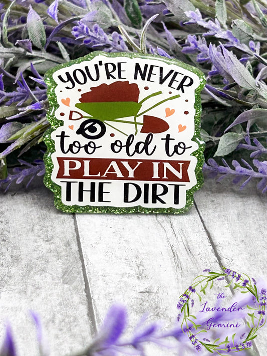 2 inch Gardener Quote Magnet