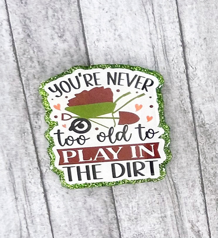 2 inch Gardener Quote Magnet