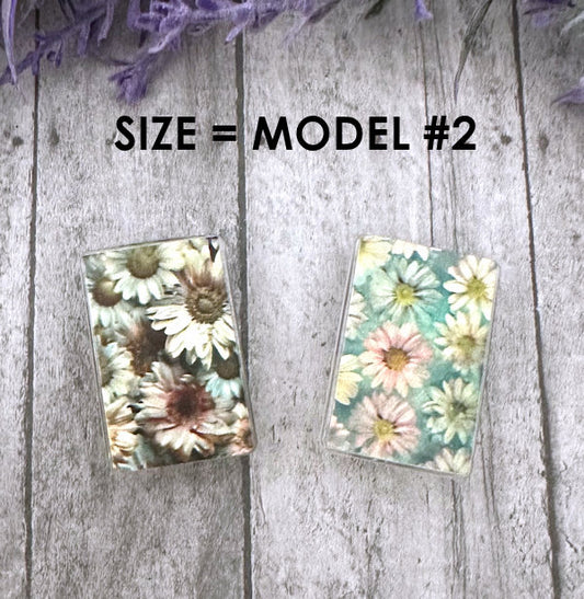 Model 2 Flowers Phone charging cable protectors