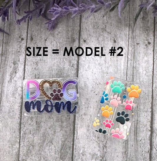 Model 2 Dog Mom Phone charging cable protectors