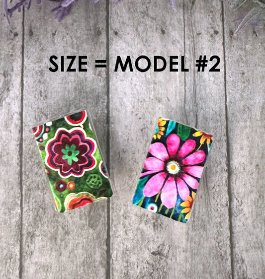 Model 2 Bright Flowers  Phone charging cable protectors