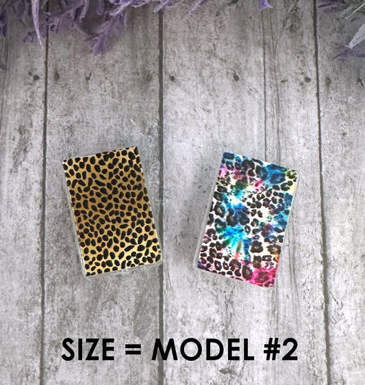 Model 2 Animal Print Phone charging cable protectors