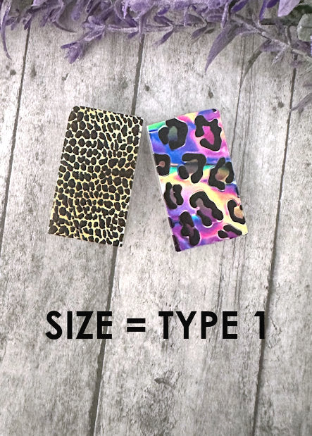 Model 1 Animal Print Phone charging cable protector set