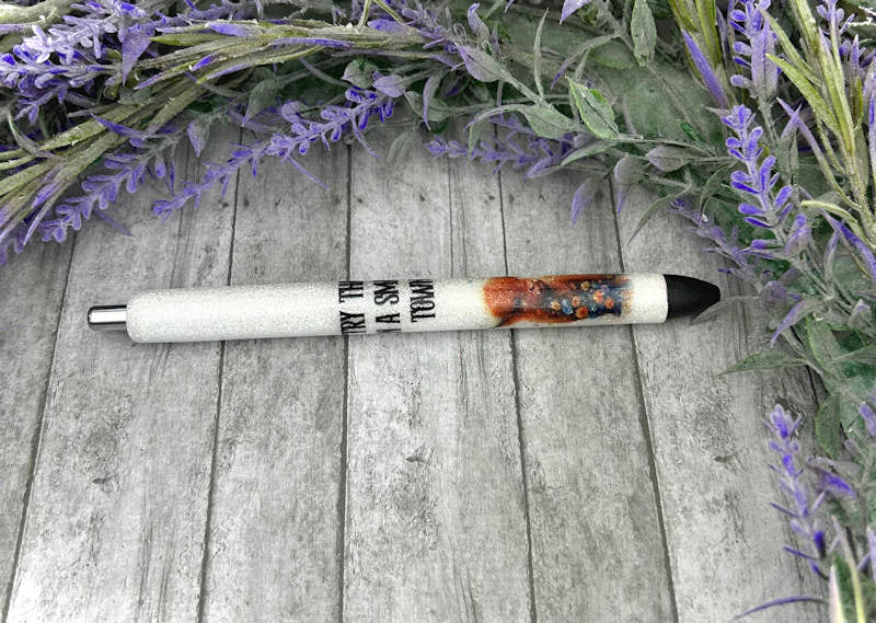 Handmade Try That in a Small Town Jason Aldean western glitter pen with free refill