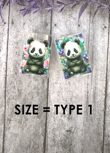 Model 1 Cute Pandas charging cable protector set