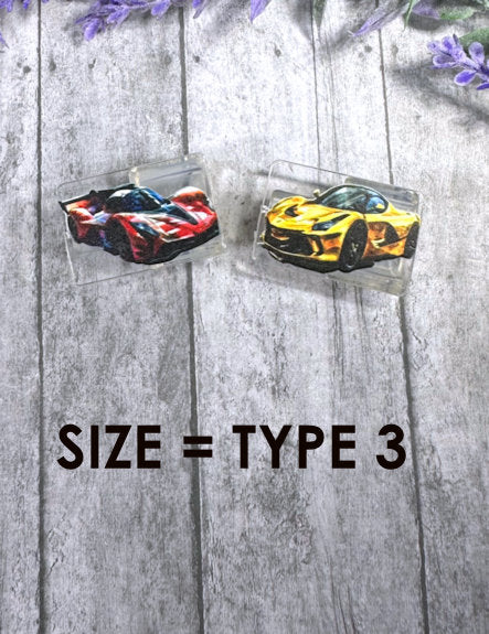 Model 3 Race Cars charging cable protector set