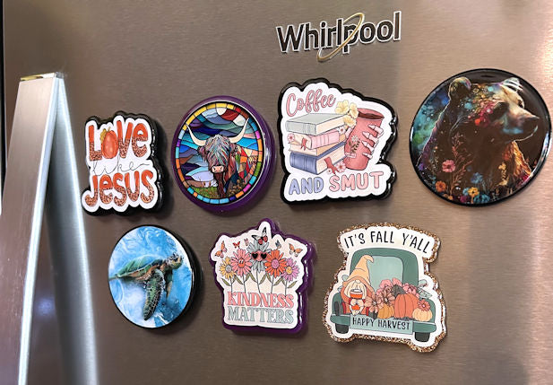 2 inch Christmas Nurse Magnet