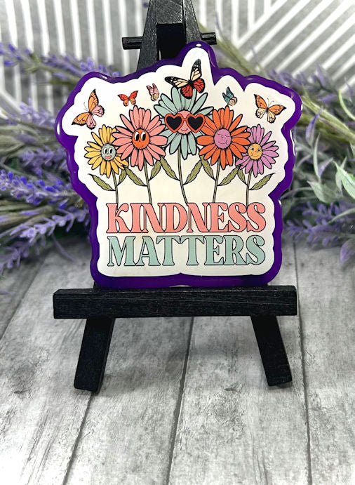 3 inch Kindness Matters  Quote Magnet