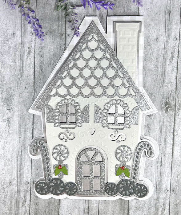 Handmade Gingerbread House Easel Card