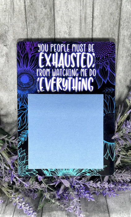 HandmadeSarcastic Quote Sticky Note Holder