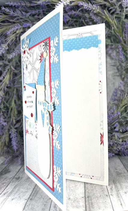 Handmade Snowman Winter Card