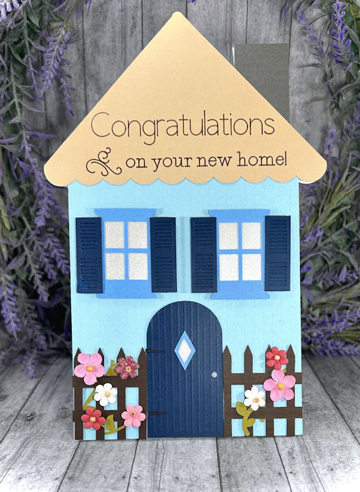 Handmade Congratulations on Your New Home easel card