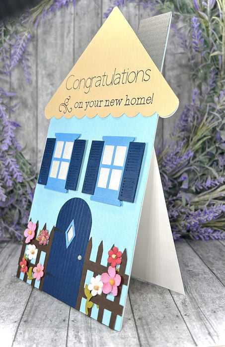 Handmade Congratulations on Your New Home easel card