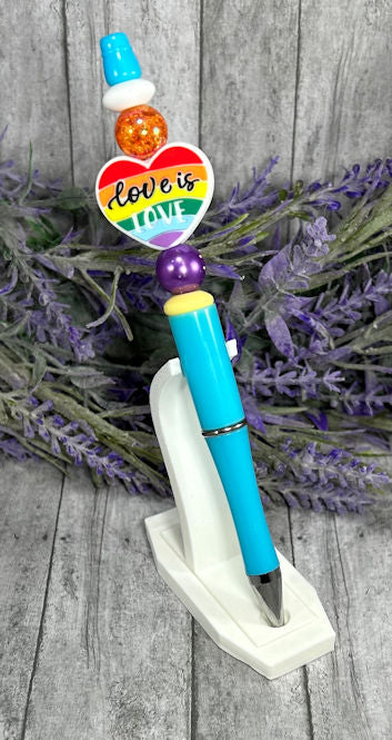 Love is Love Beaded Ballpoint with free refill