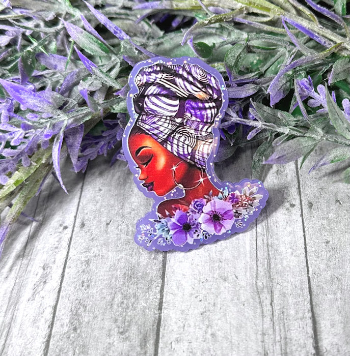 2 inch African Woman Magnet