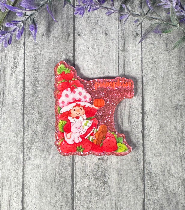2 inch Strawberry Shortcake Autumn Magnet