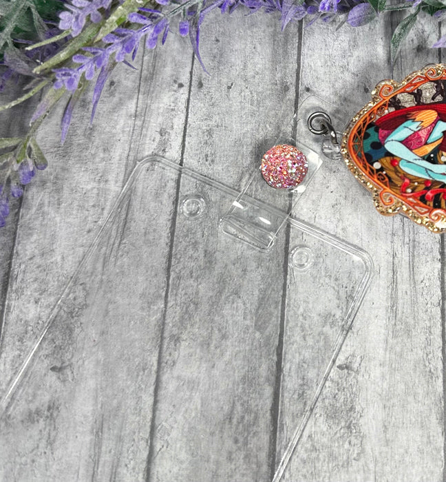 Handmade Sally Halloween Badge Reel