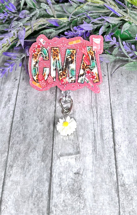 Handmade CMA  Badge Reel