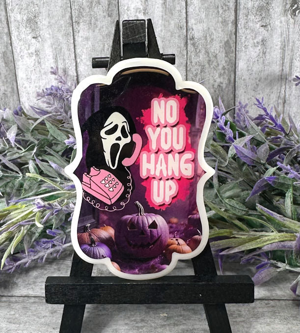 3 inch Scream Movie Quote Magnet