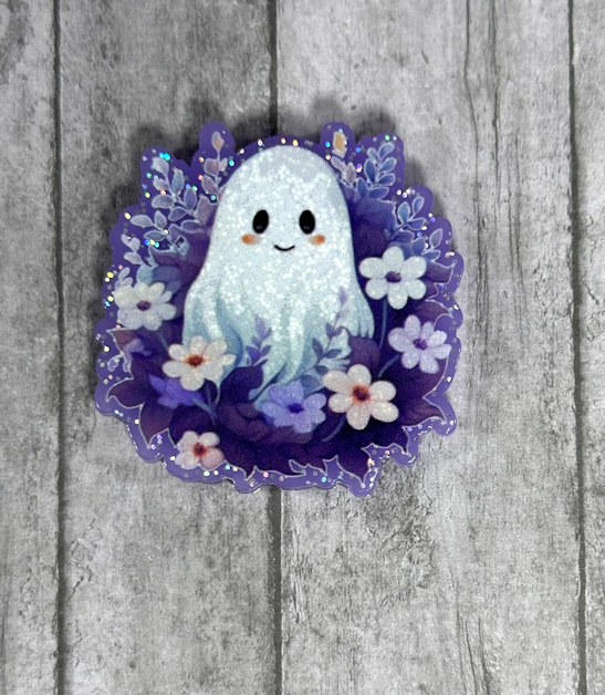 2 inch Purple Ghost Magnet