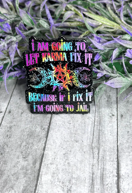 2 inch Karma Magnet