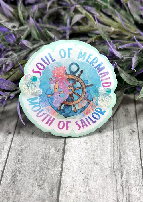 2 inch Soul of Mermaid Magnet