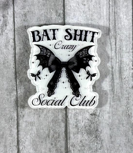 2 inch Bat Shit Crazy Magnet