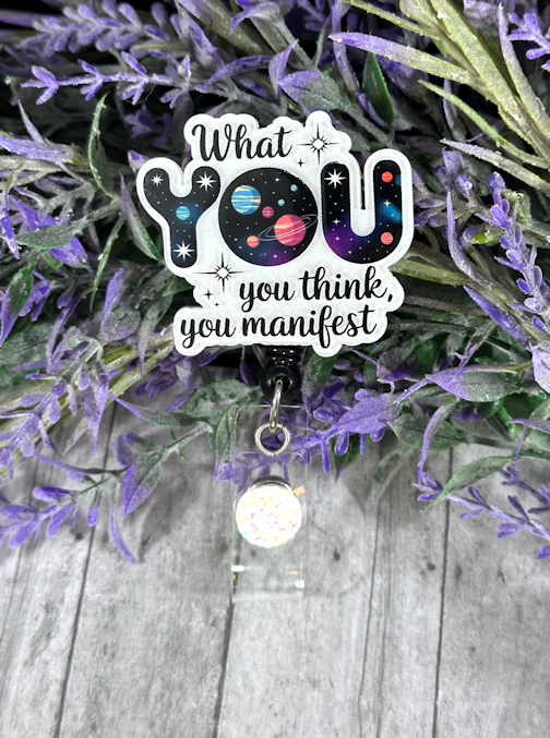 Handmade You Manifest Badge Reel