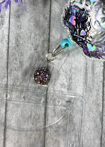 Handmade Halloween Badge Reel