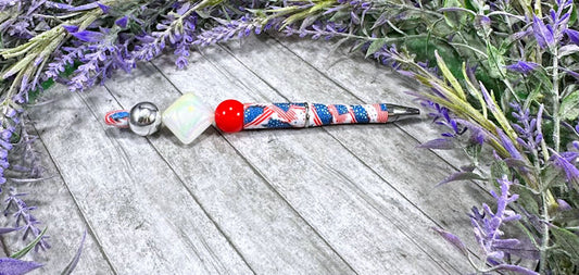 Handmade Patriotic Ballpoint with free refill