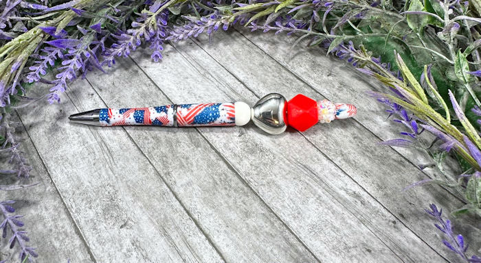 Handmade Patriotic Ballpoint with free refill 3