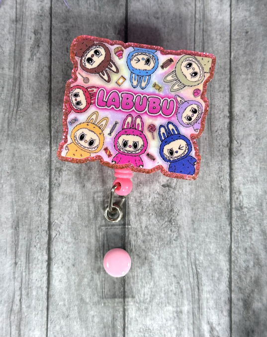Handmade Labubu Badge Reel