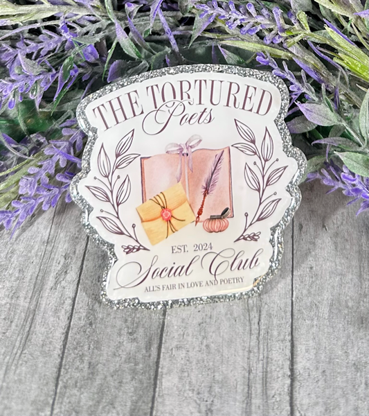 3 inch Swiftie Tortured Poets Magnet