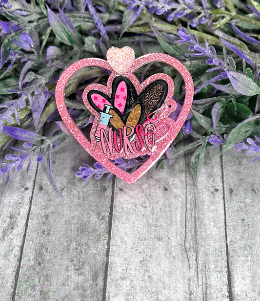 2 inch Nurse Heart Magnet