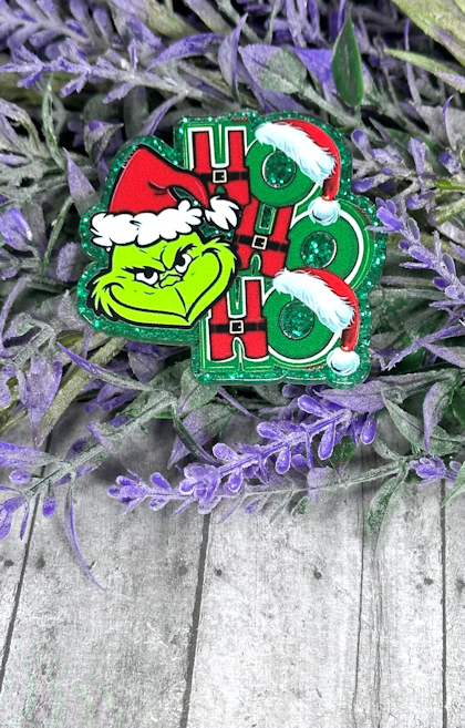 2 inch Grinch Ho Ho Ho Magnet