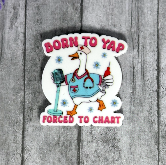 2 inch Nurse Charting  Magnet